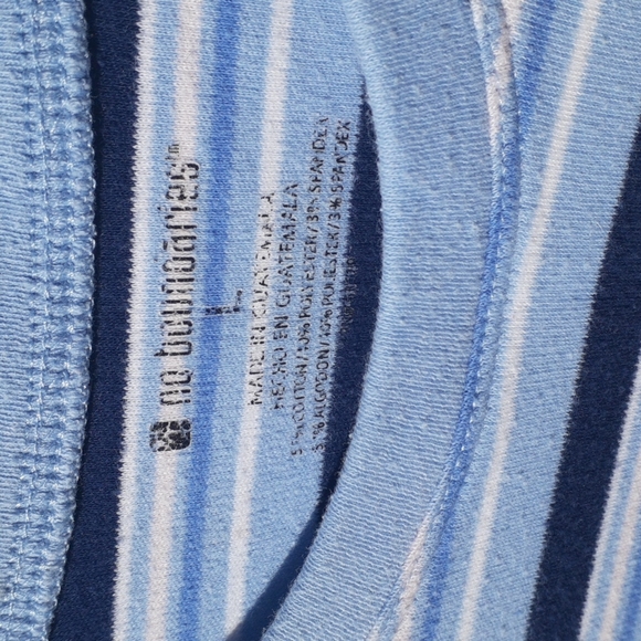 No Boundaries Light Striped Sweater, Size L - Picture 3 of 8